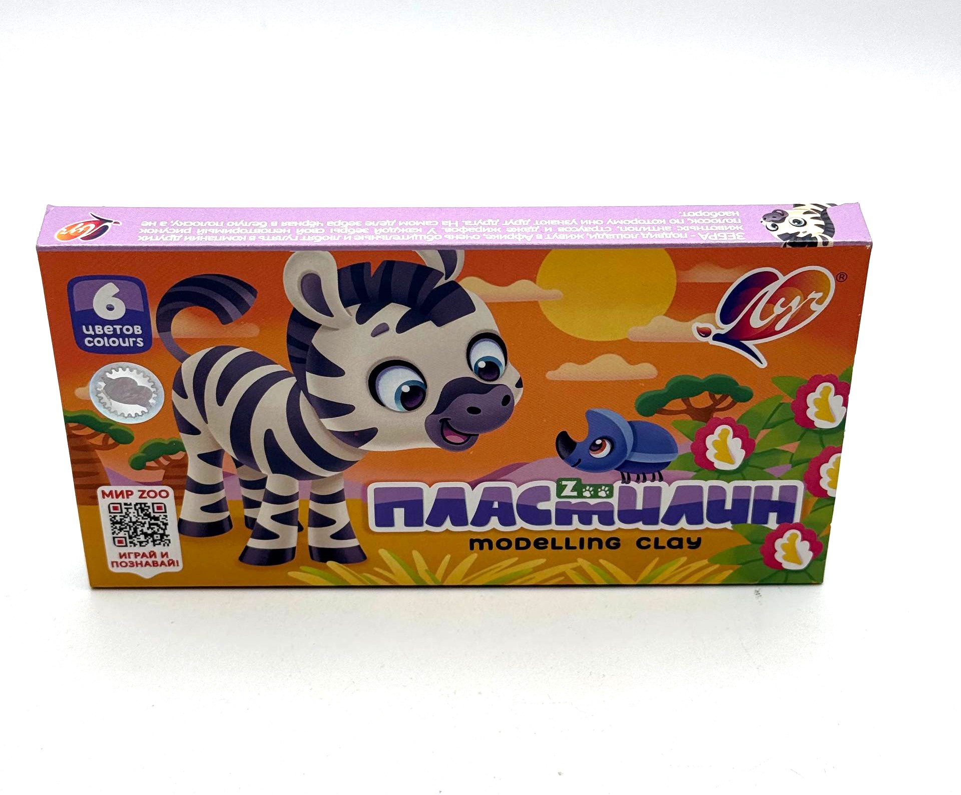 PLASTILIN 6 LUCH ZOO